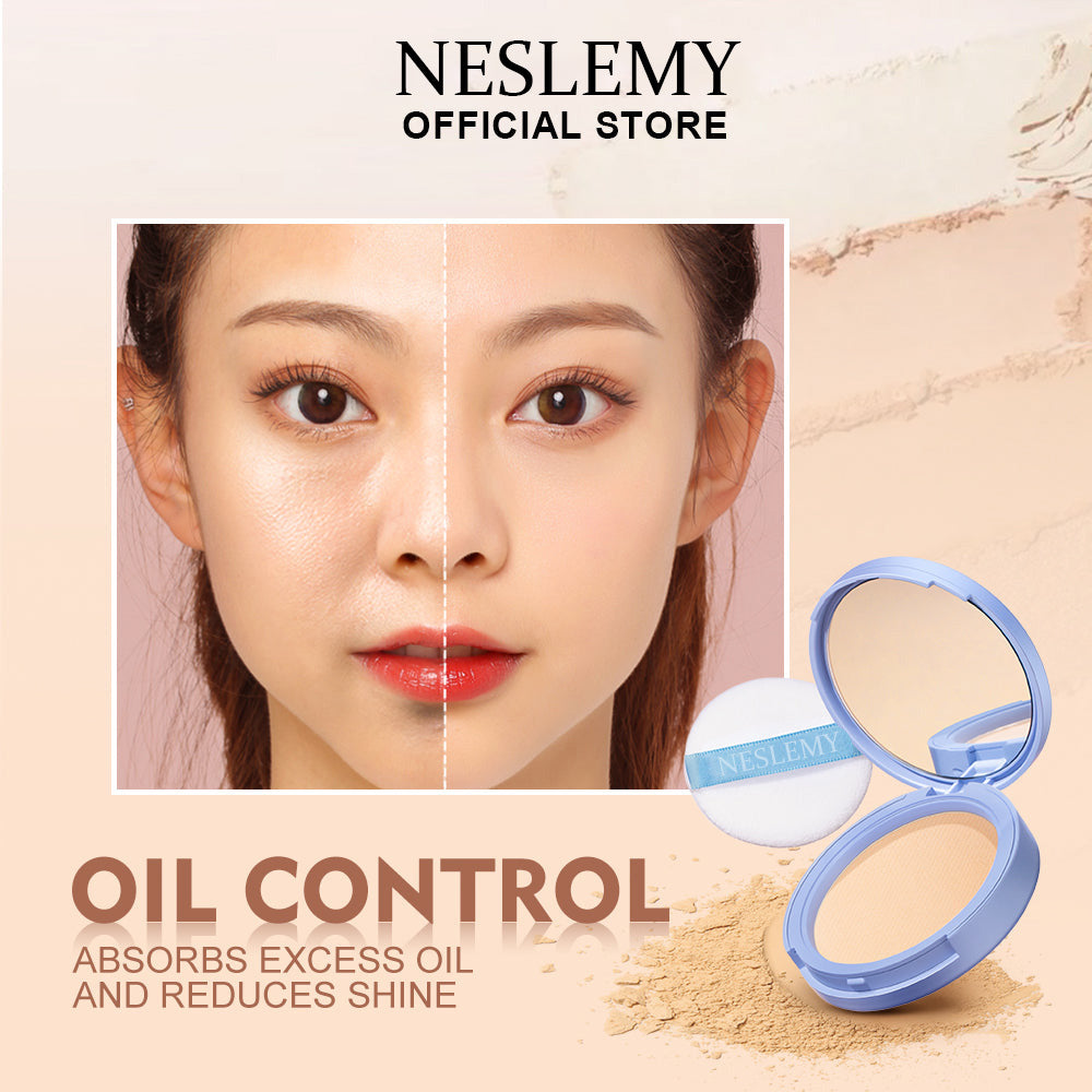 💜Goodbye Oily Makeup! 8-12H Lasting Waterproof Face Powder – 43% OFF Today💜