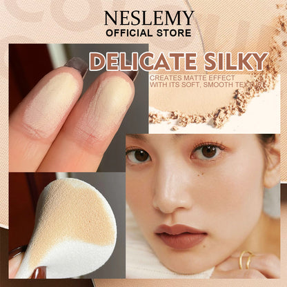 💜Goodbye Oily Makeup! 8-12H Lasting Waterproof Face Powder – 43% OFF Today💜