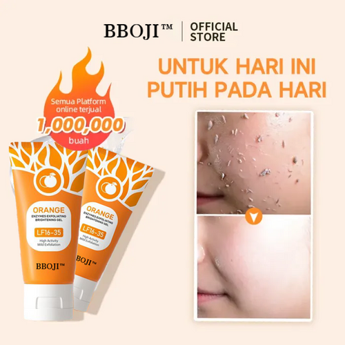 “BBOJI™ Orange Enzyme Exfoliating Gel 🔥— 🔥The Gentle Miracle Your Skin Has Been Crying Out For”