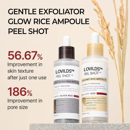 LOVILDS Glow Rice Ampoule Set