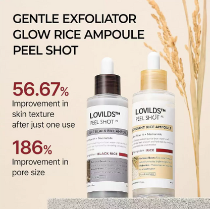 LOVILDS Glow Rice Ampoule Set