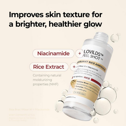 LOVILDS Glow Rice Ampoule Set