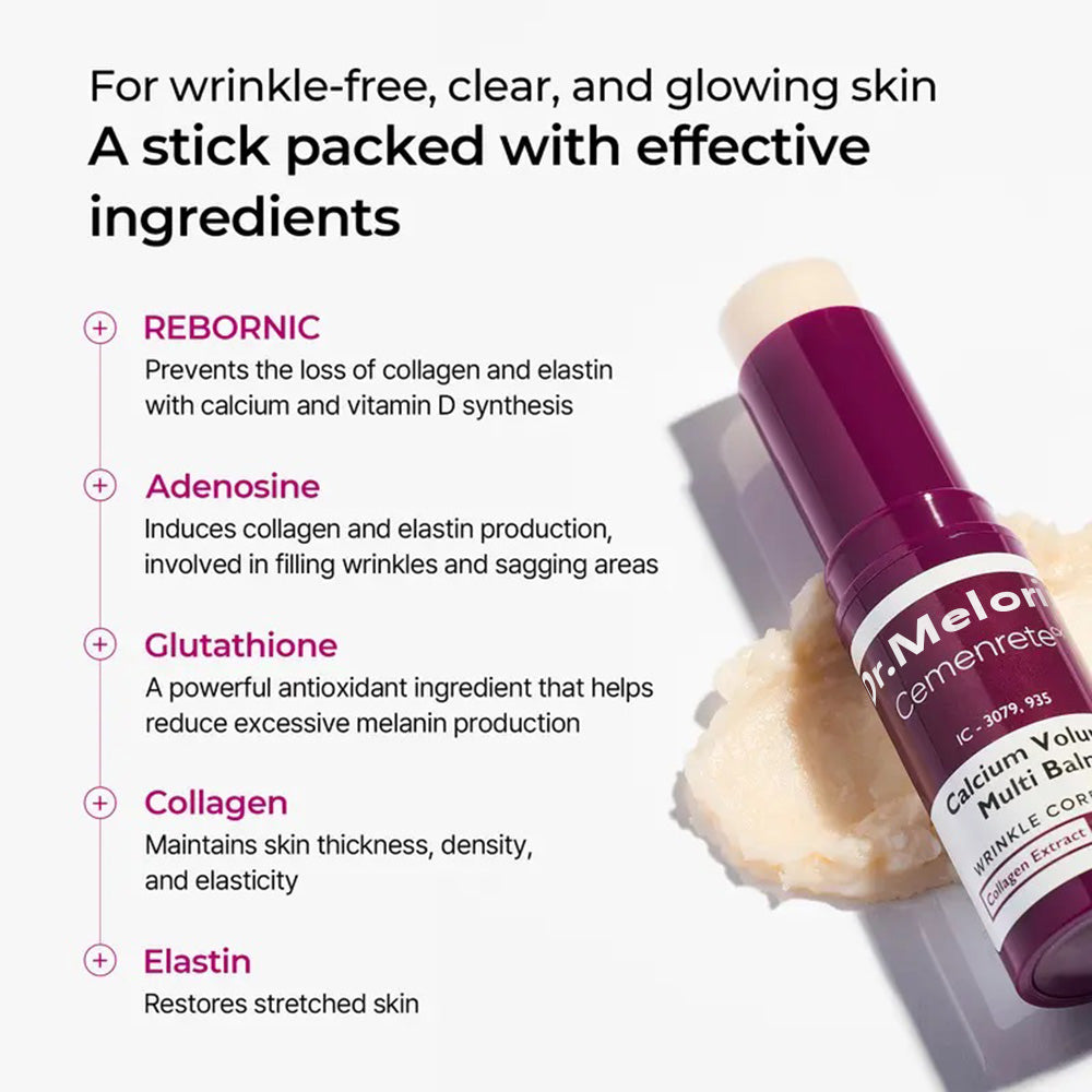 70%OFF✨Cemenrete Calcium Multi Balm | Anti-aging, Sagging, Wrinkles | Korean Cosmetics💖