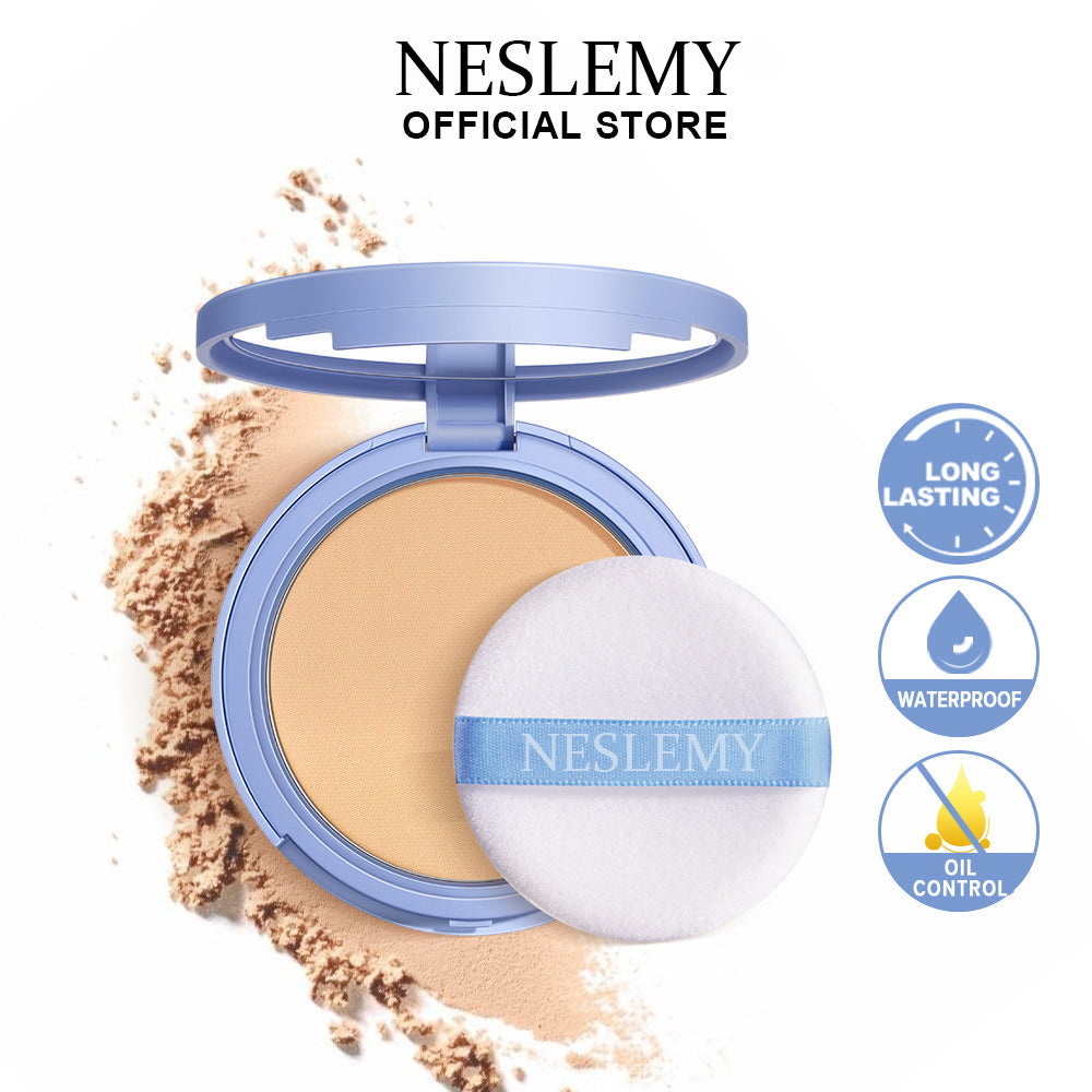 💜Goodbye Oily Makeup! 8-12H Lasting Waterproof Face Powder – 43% OFF Today💜