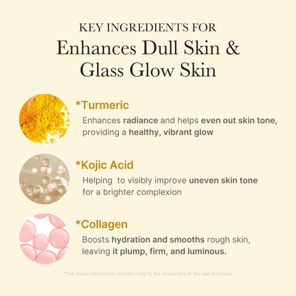 ✨✨Limited-time special offer: BUY ONE, GET ONE FREE!🔥🔥BBOJI Turmeric Kojic Acid Collagen Night Mask