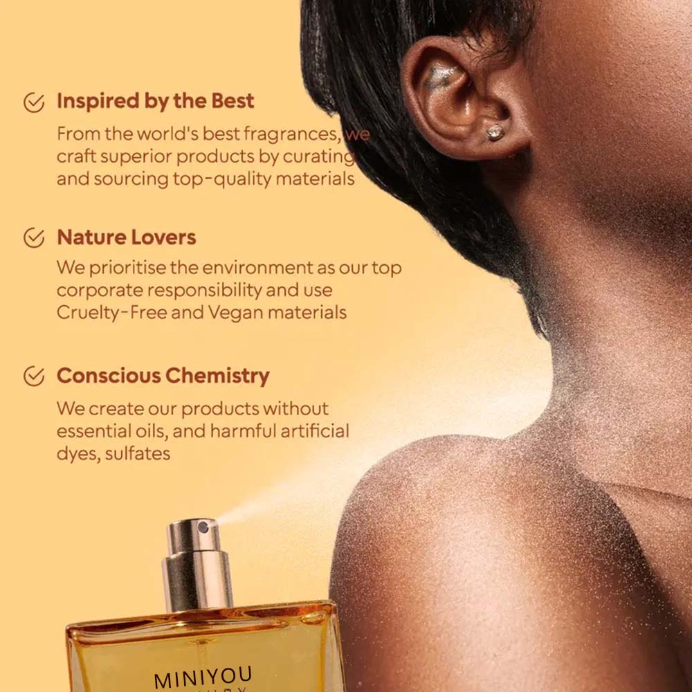 MINIYOU Luxury's Honey Oud Unisex Perfume Eau de Parfum 100ml (3.4 fl oz)