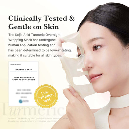 ✨✨Limited-time special offer: BUY ONE, GET ONE FREE!🔥🔥BBOJI Turmeric Kojic Acid Collagen Night Mask