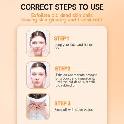 “BBOJI™ Orange Enzyme Exfoliating Gel 🔥— 🔥The Gentle Miracle Your Skin Has Been Crying Out For”